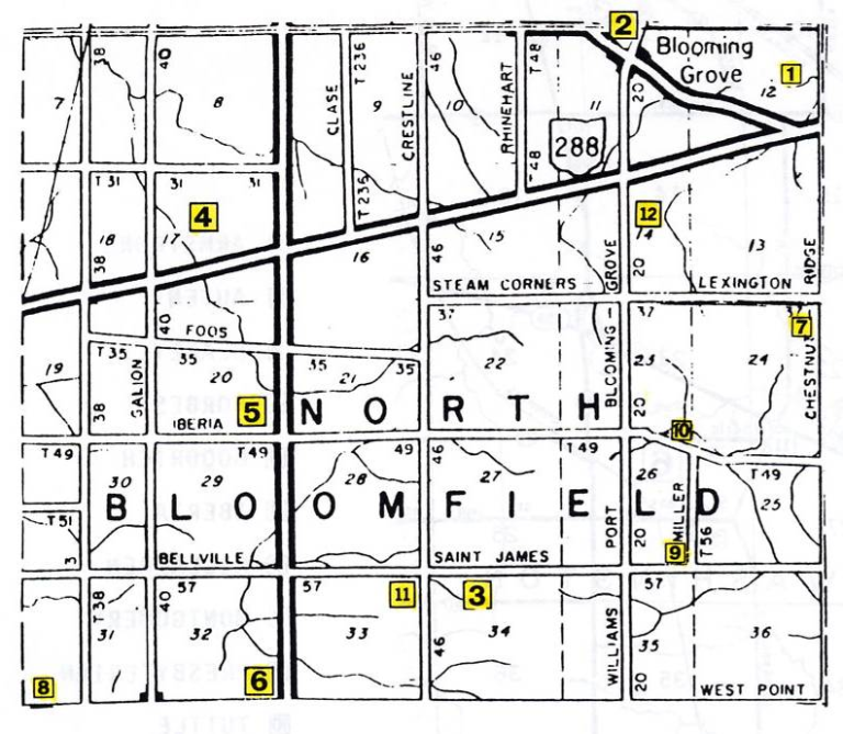 North Bloomfield Township Cemeteries - Morrow County Genealogical Society